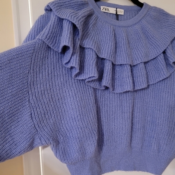 Zara Cropped pullover Top - Picture 6 of 16